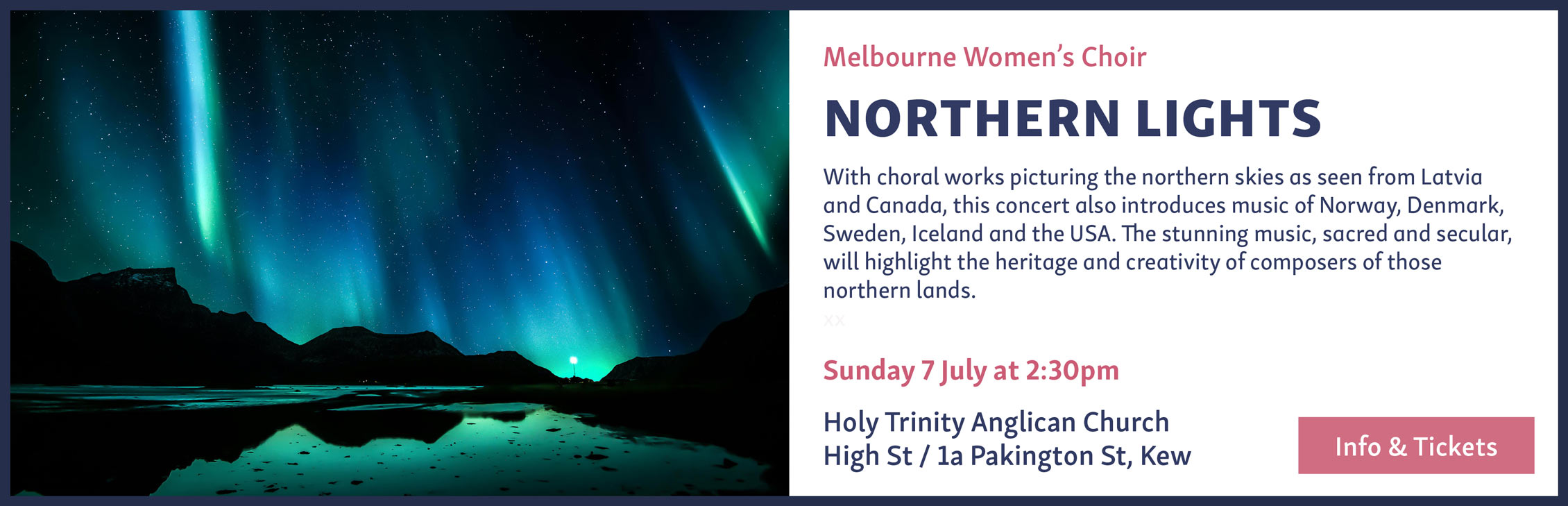 Northern lights choral concert